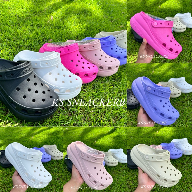รองเท้าหัวโต CLASSIC CRUSH CLOG (W4-W9)พร้อมส่ง มีของแถมให้ทุกออเดอร์