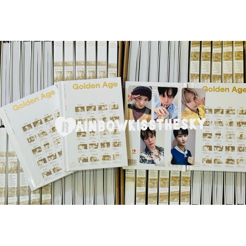 พร้อมส่ง อัลบั้ม NCT 2023 Golden Age Archiving Collecting Ver. Album การ์ด NCTU Baggy Jeans แทยง เตนล์ มาร์ค แจอยอน