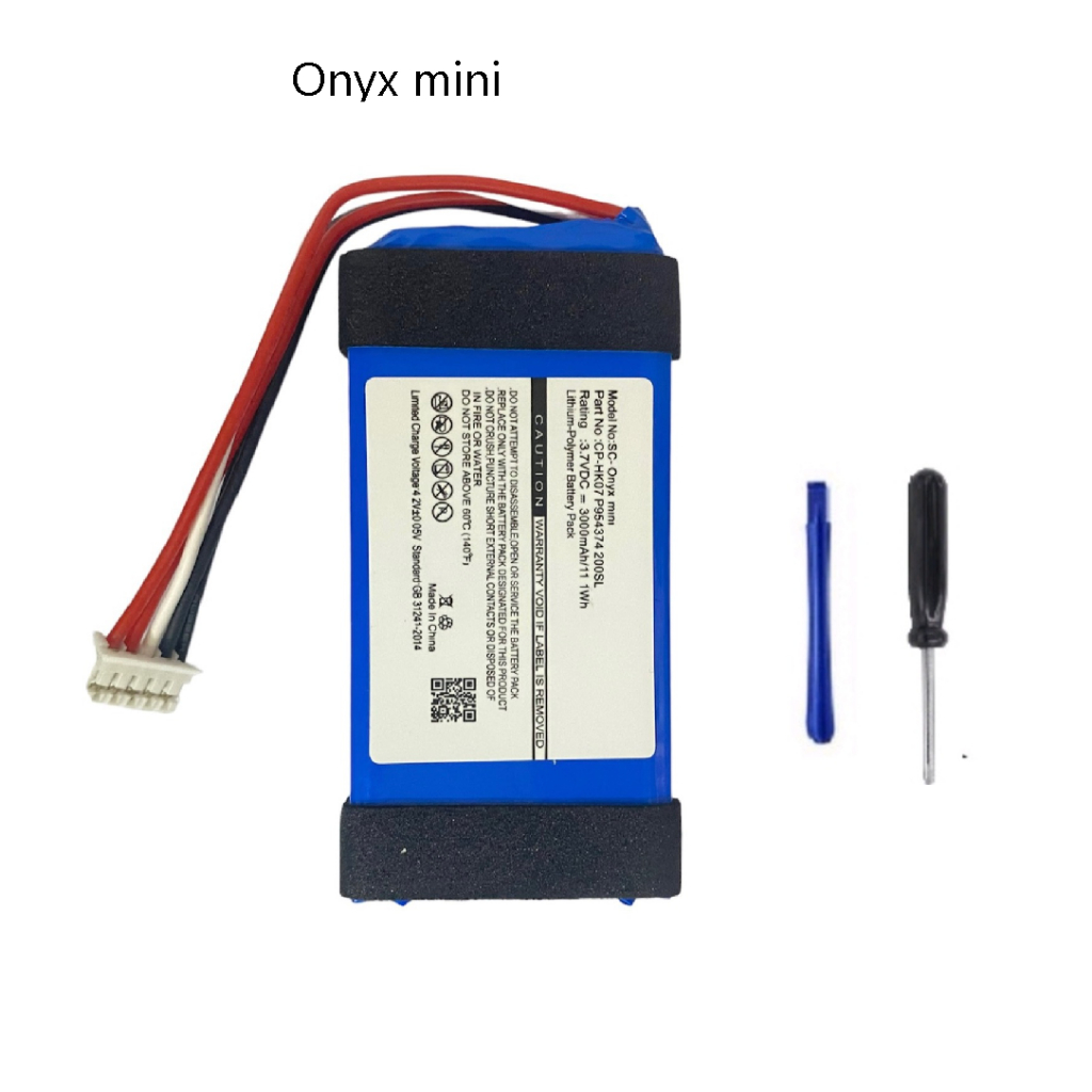 P954374 3000MAh Onyx Mini ลำโพงเปลี่ยนแบตเตอรี่สำหรับ Harman/Kardon Onyx Mini Li-Polymer แบตเตอรี่