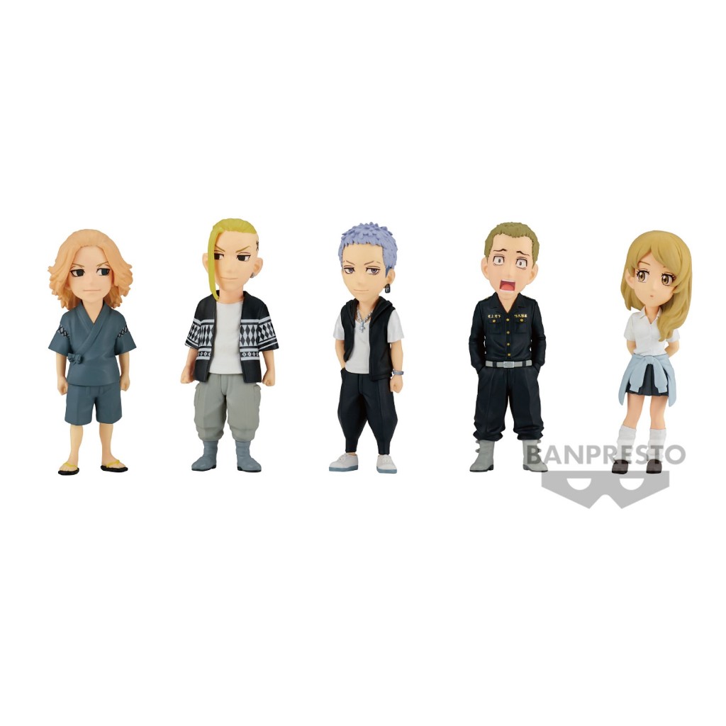 Bandai(บันได) BANPRESTO WCF SET-5-TOKYO REVENGERS WORLD COLLECTABLE FIGURE -BATTLE OF AUGUST 3RD ARC