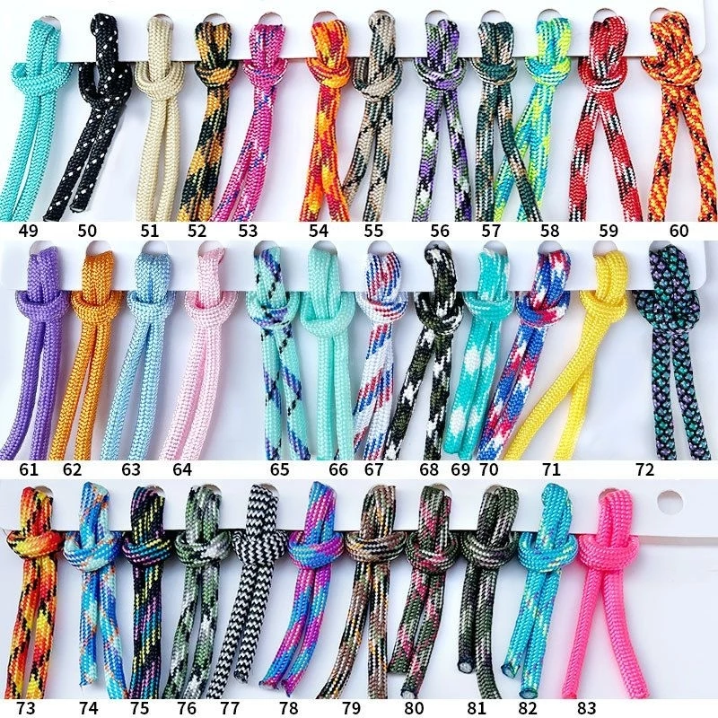 เชือกพาราคอร์ดขนาด4มิล ราคา ต่อ 1 เมตร มีสีให้เลือกจำนวนมาก thumbnail 3