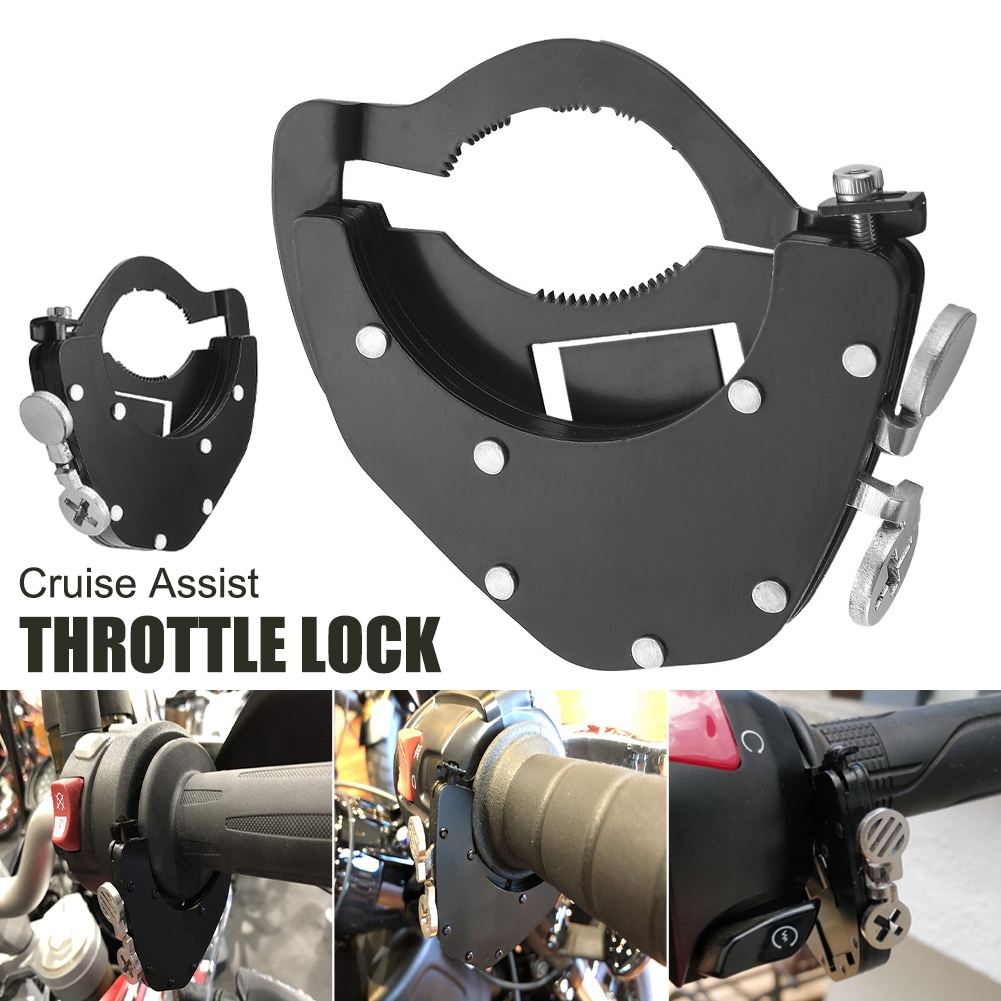 🚚จัดส่งทันที ล็อคคันเร่งควบคุมความเร็วรถจักรยานยนต์สากล Assist Grip Lock คลิปคันเร่ง Nonsilp อุปกรณ์เสริมรถจักรยานยนต์