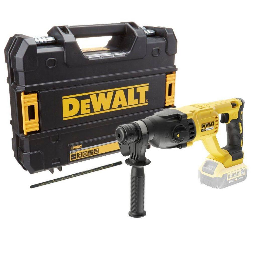 DEWALT 🇹🇭 สว่านไร้สายโรตารี่ 3 ระบบ รุ่น DCH133NT-B1 ขนาด 26มม.20V Max. (18V) *เครื่องเปล่า* สว่าน ส