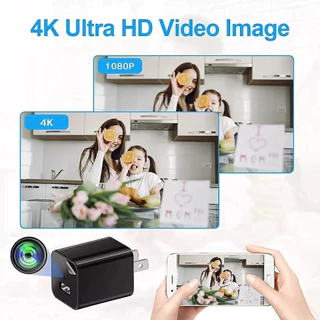 【พร้อมส่งจากไทย 🇹🇭】กล้องวงจรปิดจิ๋วไร้สาย WIFI (gen4 ล่าสุด) กล้องไร้สาย กล้องวงจรปิด 4k ไม่เห็นแม้แต่เลนส์กล้อง