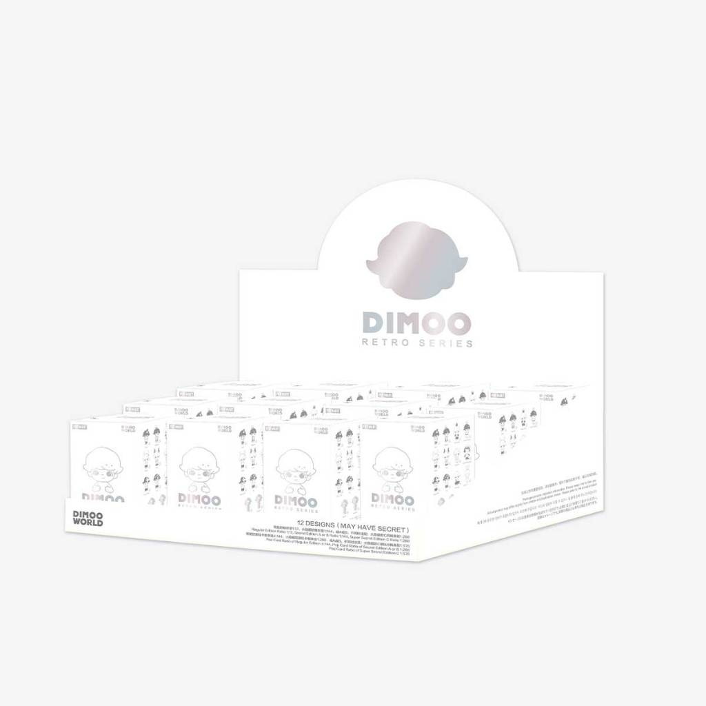 [ยกบ็อก] กล่องสุ่ม POP MART DIMOO Retro Series ยกbox whole set มี 12 กล่อง ไม่ซ้ำ