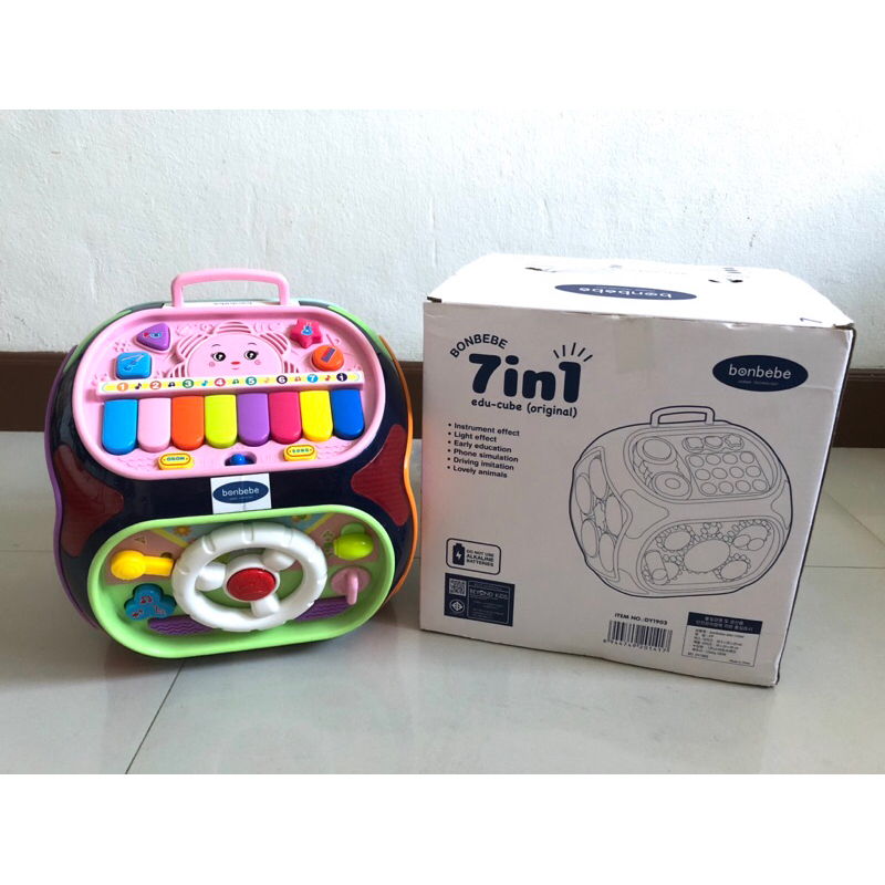 bonbebe 7 in 1 กล่องกิจกรรมขนาดใหญ่ ของแท้ (มือสอง)