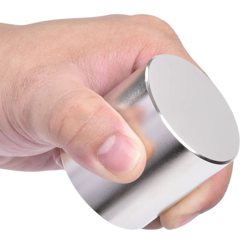 แม่เหล็กแรงสูง N52 50x50mm นีโอไดเมียม Neodymium Magnet เกรด N52 เกรดพิเศษ BK1076