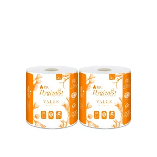 [2 แพ็ก]ชำระม้วนใหญ่ บีเจซีฯ แวลู 2 ชั้น 300ม.แพ็ก 3 [Bundle 2]Bjc Value Brt 2 Ply 300M P.3