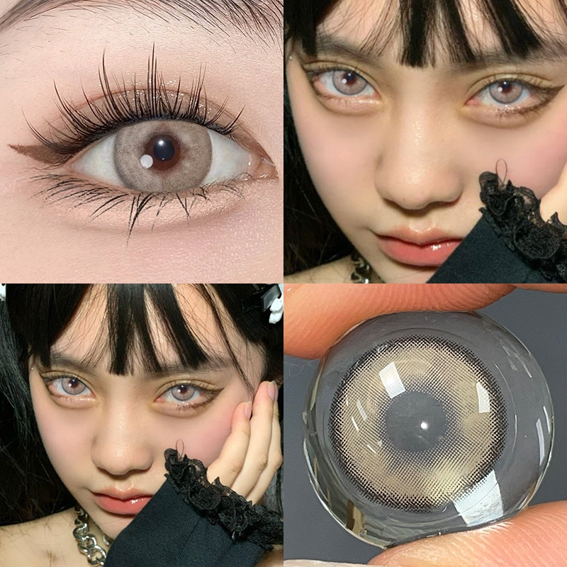 【COD】Midroo แว่นตาสายตาสั้น Sorayama 14.0mm คอนแทคเลนส์สียอดนิยม สายตาปกติ