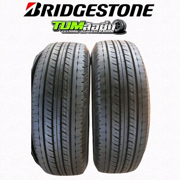 ยาง Bridgestone รุ่น Duravis R611 ขนาด 215/70 R15 ปี 24 1 คู่ 2 เส้น (ถอดจากรถป้ายแดง)
