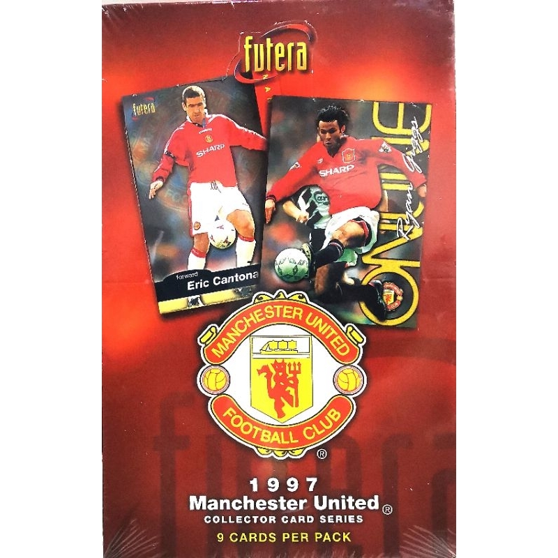 Futera 1997 Manchester United COLLECTOR​ CARD​ SERIES​ สินค้า​ใหม่​ในซีล​