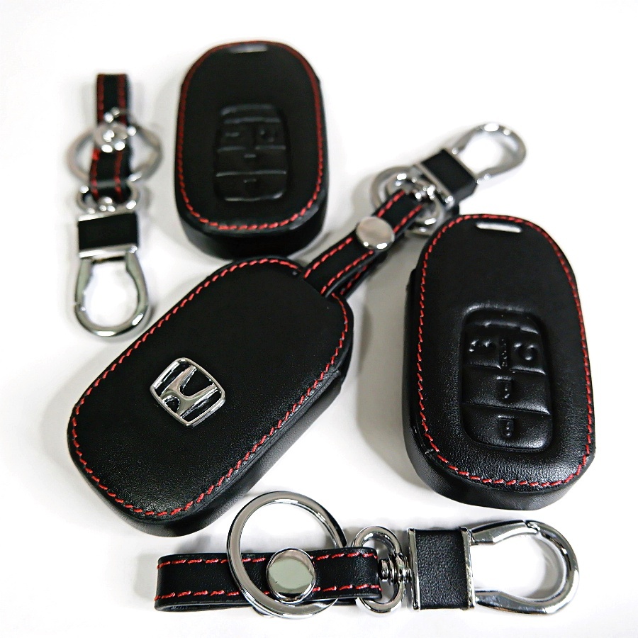 ซองหนังใส่รีโมท รถยนต์ New Honda CR-V / Civic FE 2021-2025 เคสรีโมท  Smart Key 4 ปุ่ม