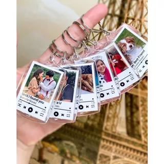 พวงกุญแจอะคลิริคใส DIY ใส่รูปได้ กรอบละ 5 บาท พร้อมส่งจากไทย มีให้เลือกกว่า 20 แบบ (สั่งทำเพิ่มรูปได้)