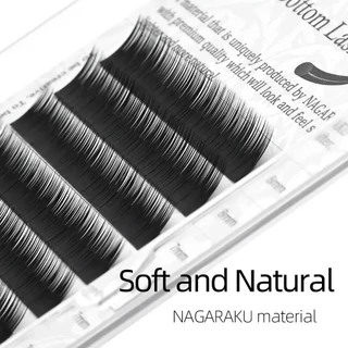 *ของแท้100%*ส่งจากไทย💗ขนตาล่างNagaraku เคิฟJ 0.10 รวมไซส์5,6,7,8 ในกล่องเดียว 5-8mm MIX