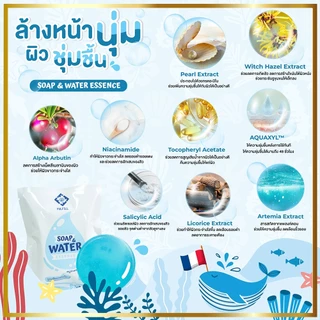 สบู่ล้างหน้าฟูลฟิล (FulFill Soap&Water Essence) สูตรผิวกระจ่างใส ลดสิว ลดรอยสิว