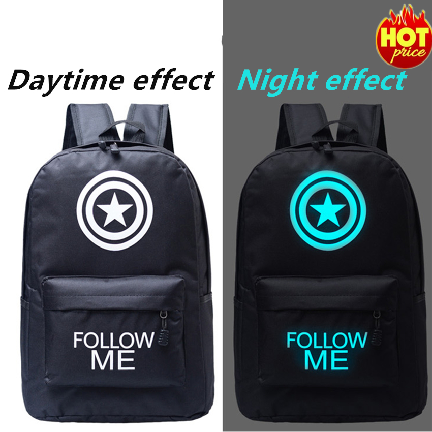 May Fashion Noctilucent กระเป๋าเป้สะพายหลังความปลอดภัยส่องสว่างสะท้อน -  นานาชาติ