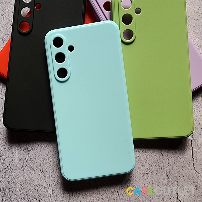 เคส Samsung S21 S23 fe S21fe S21 fan S23fe มาใหม่ TPU สีพาสเทล สีด้าน สีพื้น ใส่บาง ลดรอยนิ้ว กันกล้