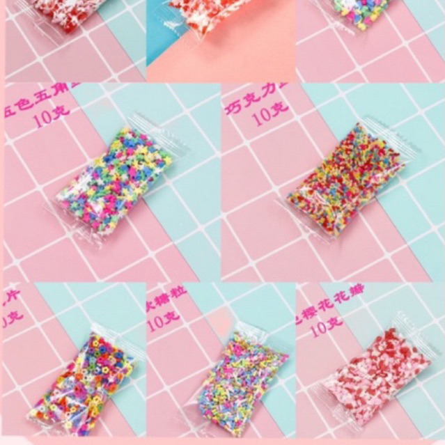 พร้อมส่ง เกล็ดน้ำตาลเทียม แบบถุงมีแบบให้เลือกdly พร้อมส่งจากไทย