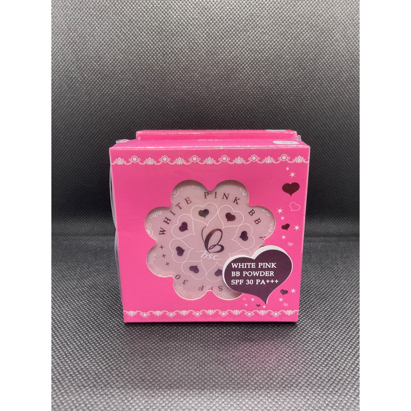 BSC White Pink BB powder SPF30 PA+++ (จริง+รีฟิว)