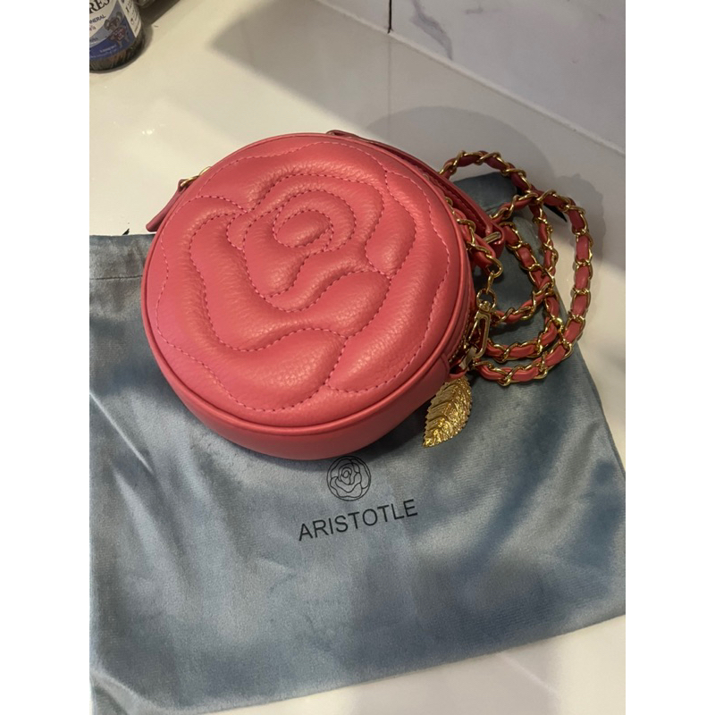 aristotle mini rose bag