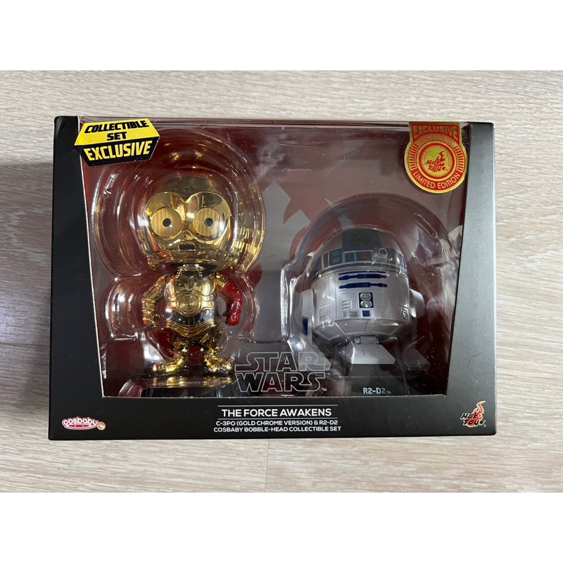 #starwars Hot toys Cosbaby Star Wars C-3PO and R2-D2 set Exclusive Version