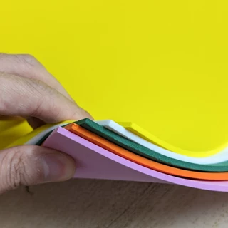 โฟมยาง EVA หนา 3 มม. A4 (ซื้อขั้นต่ำ 2 แผ่น) Beehive DIY Foam Sheet
