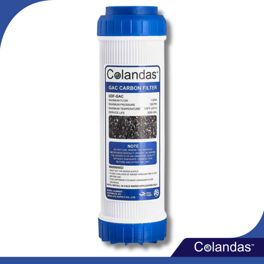ไส้กรองคาร์บอนเกล็ด 10 นิ้ว GAC Carbon Filter 10″