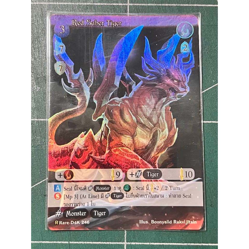 D4K 3 : Red Saber Tiger.....[R]