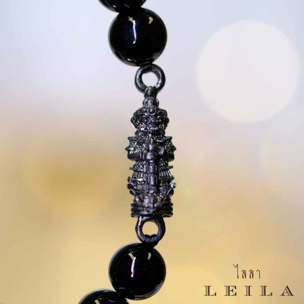 Leila Amulets ท้าวเวสสุวรรณ รุ่นเรียกทรัพย์ วัดหงส์รัตนาราม (พร้อมกำไลหินฟรีตามรูป)
