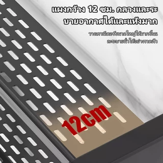 【K&D】ชั้นวางของในห้องน้ำ1-3ชั้น ไม่เจาะผนัง ไม่เป็นสนิม ชั้นวางผนังห้องน้ํา พร้อมราวตากผ้า ที่แขวนห้องน้ำ