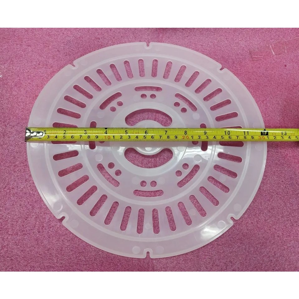 แผ่นกันผ้ากระเด็น แผ่นกดผ้าถังปั่นแห้งของเครื่องซักผ้าสองถัง DC64-02624A DOOR LID-SAFETY รุ่น WT15J7PEC/XST WT16J8LEC/XS