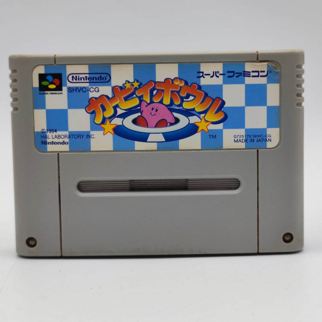 Kirby Bowl Kirby's Dream Course ตลับแท้ เล่นได้ Super Famicom [SFC]