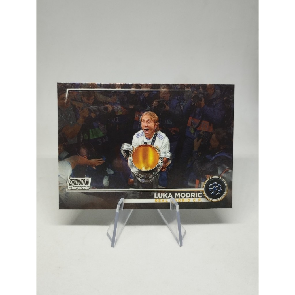 Topps Stadium Club Chrome UEFA Champions League Soccer Cards 2022-23 ราคา ถูกที่สุด ดีลบีเคเค แกลเลอรีภาพที่ 7
