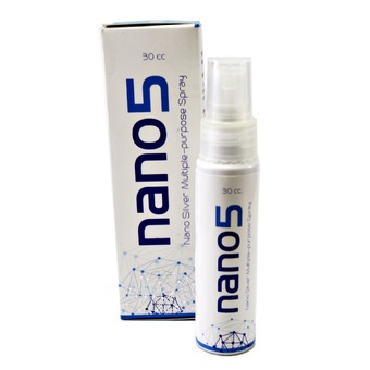 Nano 5 Spray 30 ml. สเปรย์โรคผิวหนัง เชื้อรา และแบคทีเรีย สําหรับสุนัขและแมว