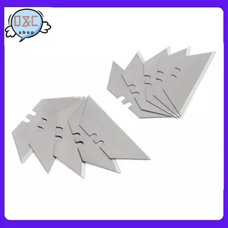 ใบมีดคัตเตอร์ รุ่น D1025 10 ใบ/หลอด SK5 สำหรับคัตเตอร์อเนกประสงค์ที่มีตัวล็อคใบมีด 2 ช่อง การันตีความคม 10 ใบ/หลอด