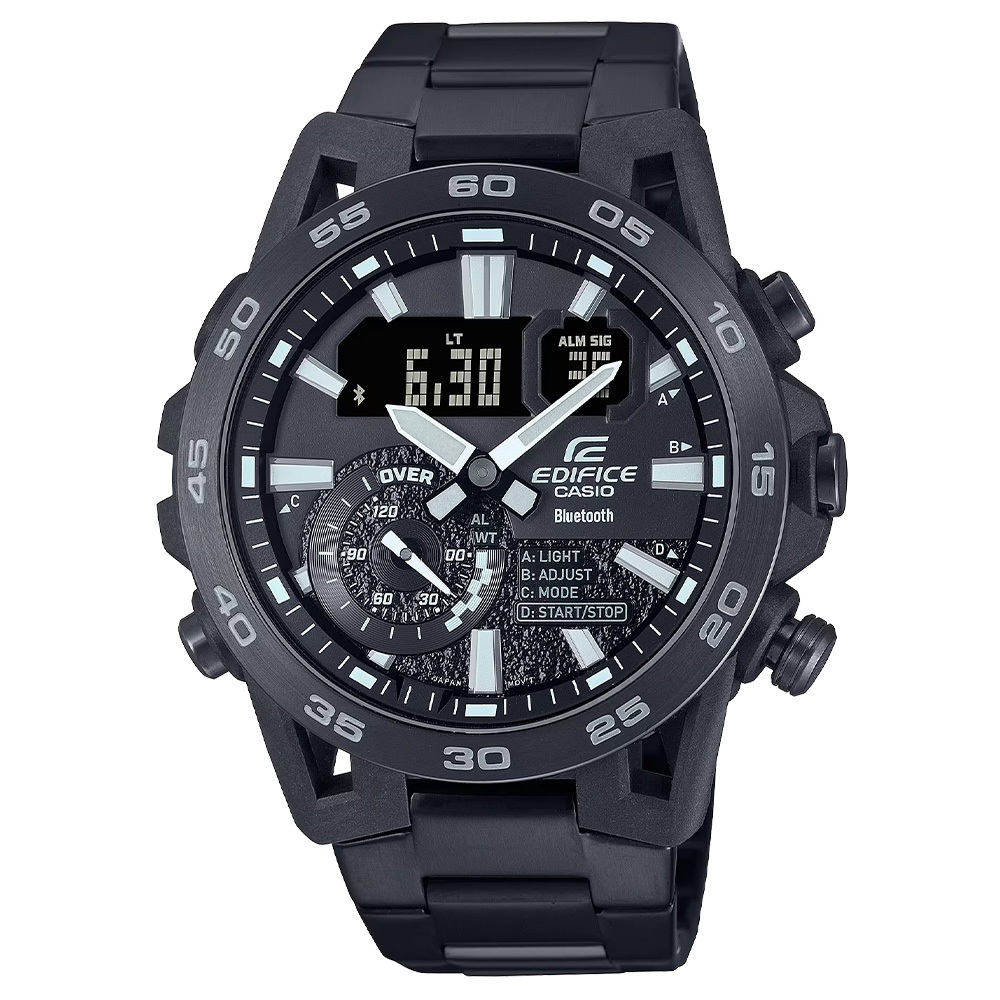 Casio Edifice นาฬิกาข้อมือผู้ชาย รุ่น ECB-40D-1A,ECB-40DB-1A,ECB-40DC-1A,ECB-40P-1A,ECB-40BK-1A,ECB-40PB-1A