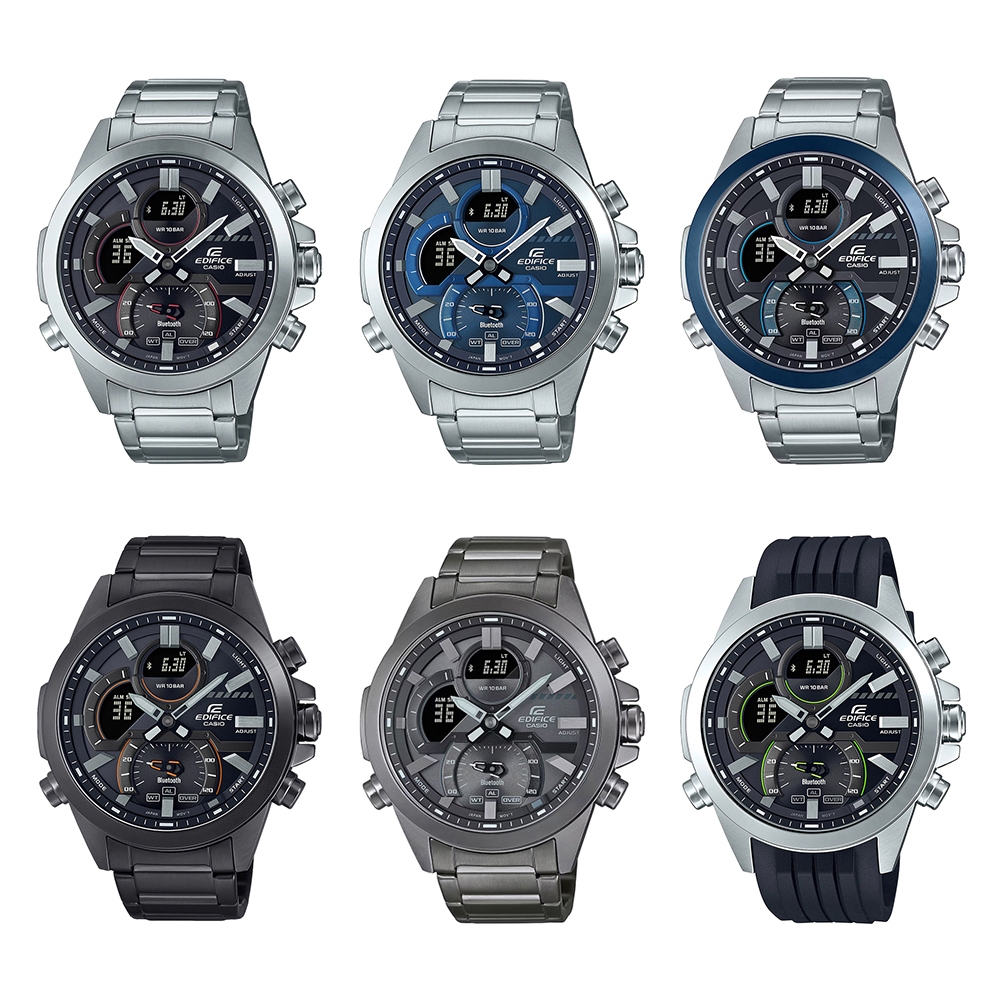 Casio Edifice นาฬิกาข้อมือ รุ่น ECB-30,ECB-30D-1A,ECB-30D-2A,ECB-30DC-1A,ECB-30P-1A,ECB-30DC-1B,ECB-