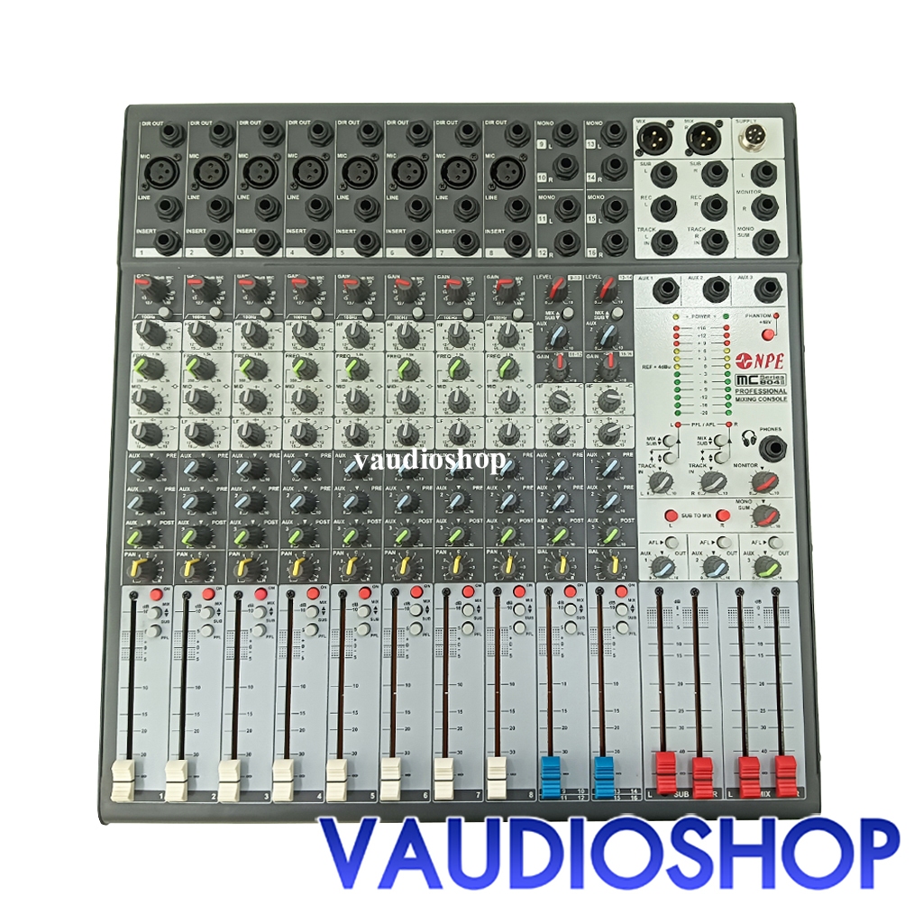 **ลดล้างสต๊อก** NPE MC-804 II MIXER 8 channel มิกเซอร์ 8 แชนแนล เอ็นพีอี MC804 II