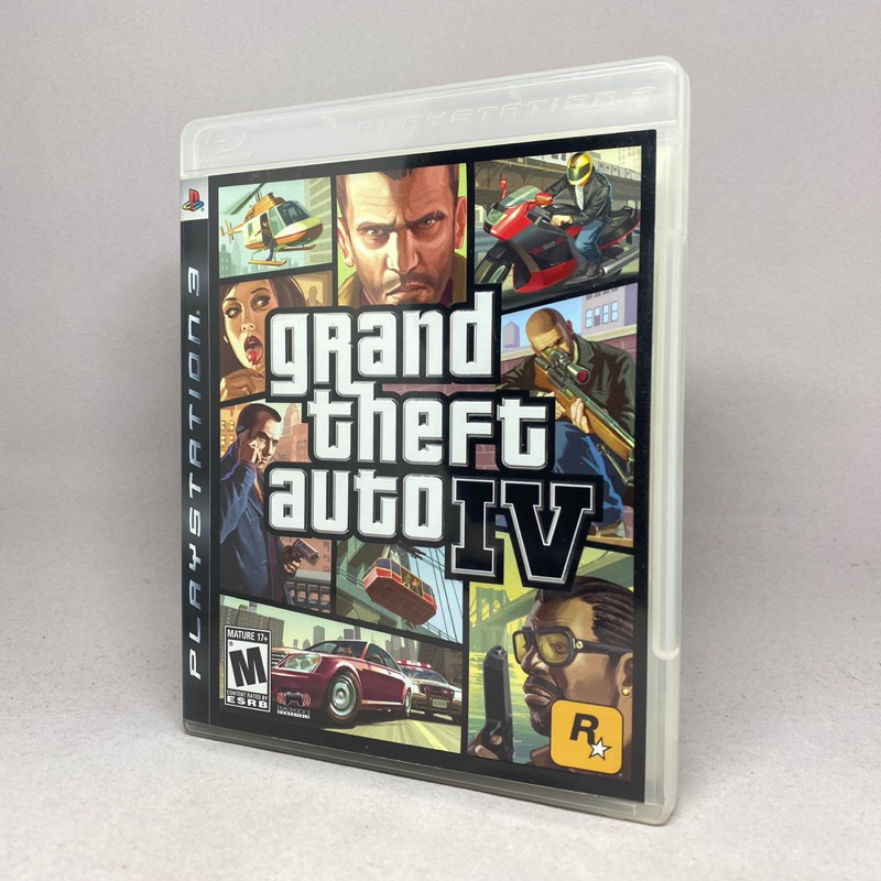 GTA IV (Grand Theft Auto 4)(PS3) | PlayStation 3 | แผ่นแท้เกมเพลสเตชั่นสาม | Zone 1 USA | English