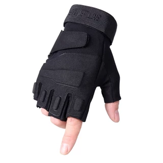 พร้อมส่งจากไทย! ถุงมือขี่มอเตอร์ไซค์ แบบครึ่งนิ้ว ออกกำลังกาย ฟิตเนส อเนกประสงค์ ยิงปืน ทนทาน ใช้มือถือได้