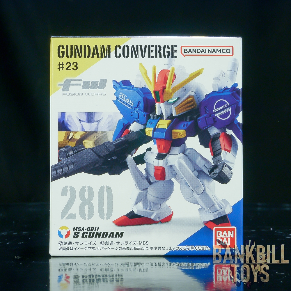 กันดั้ม Bandai Candy Toy FW Gundam Converge #23 No.280 MSA-0011 S Gundam