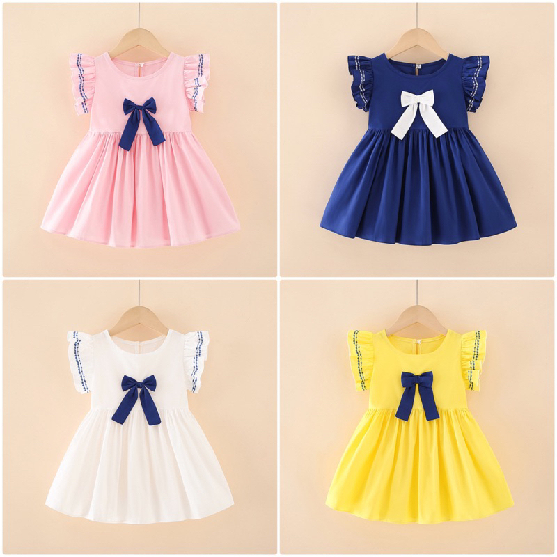 ชุดเดรสเด็กผู้หญิงน่ารักๆ Size 100-110 [มีสินค้าพร้อมส่ง]
