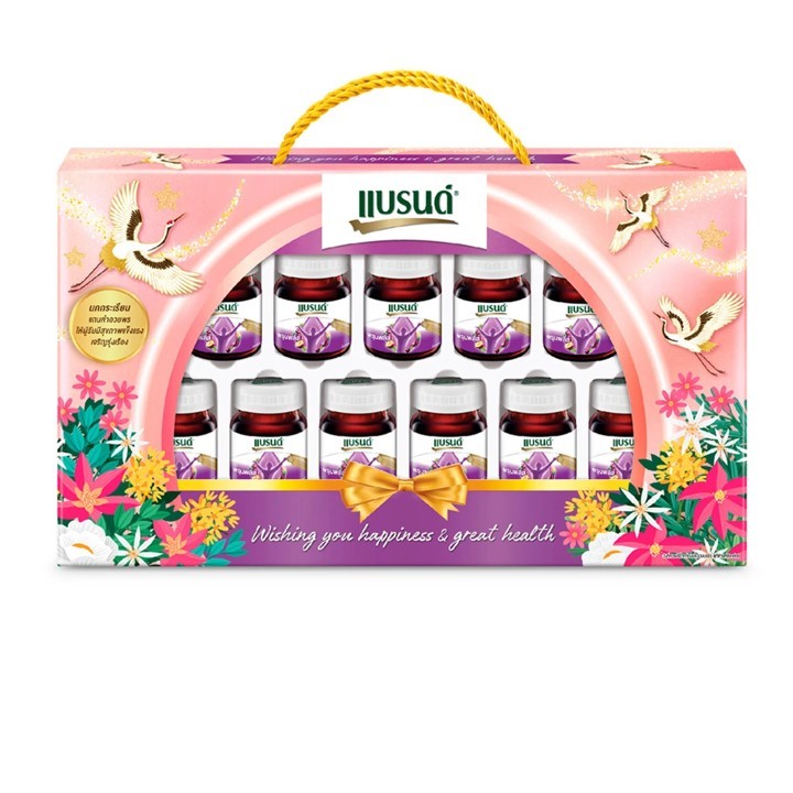 BRAND'S Prune Plus gift set 42 ml. แบรนด์ ชุดของขวัญ พรุนพลัส 42 มล. (แพ็ค 11 ขวด)