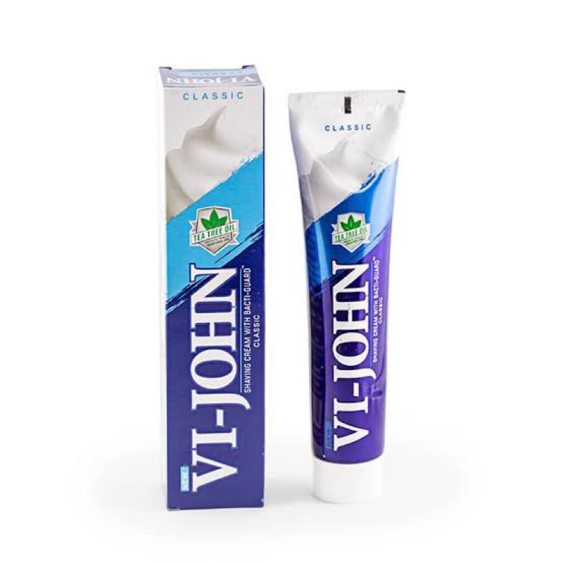 VI-John Shaving Cream (ครีมโกนหนวด) 125g.
