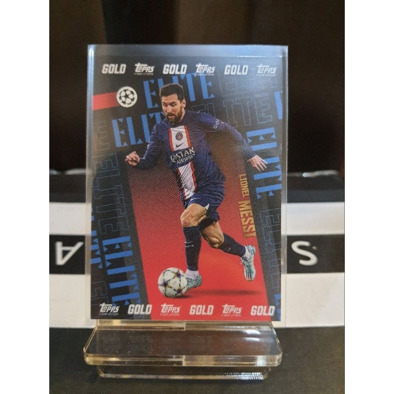 2023 TOPPS GOLD ELITE SOCCER CARD