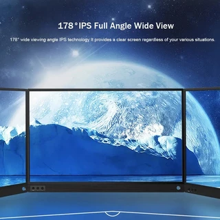 จอพกพา จอภาพแบบพกพา 15.6นิ้ว 1080P IPS แบบพกพา จอคอมพิวเตอร์ Full HD หน้าจอสัมผัส คอมพิวเตอร์ 2K หน้าจอรองที่สะดวกสบาย