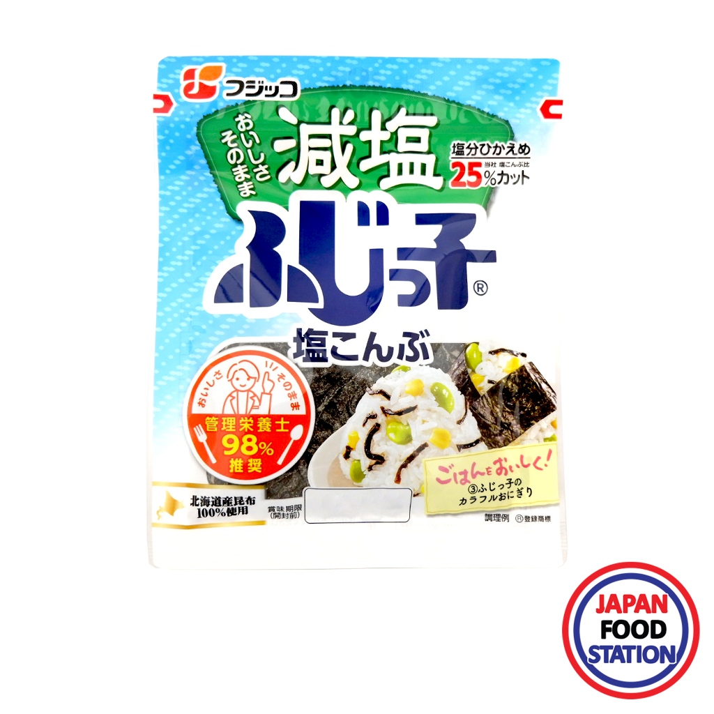 FUJICCO LESS SALT 27G (20404) สาหร่ายทะเลปรุงรสอบแห้ง รสเกลือ DRIED SEAWEED
