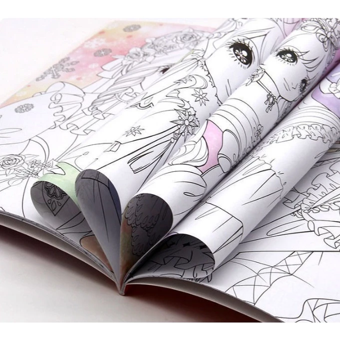 สมุดระบายสี สมุดภาพระบายสี  Colouring Book (ราคาต่อ 1 เล่ม) thumbnail 9
