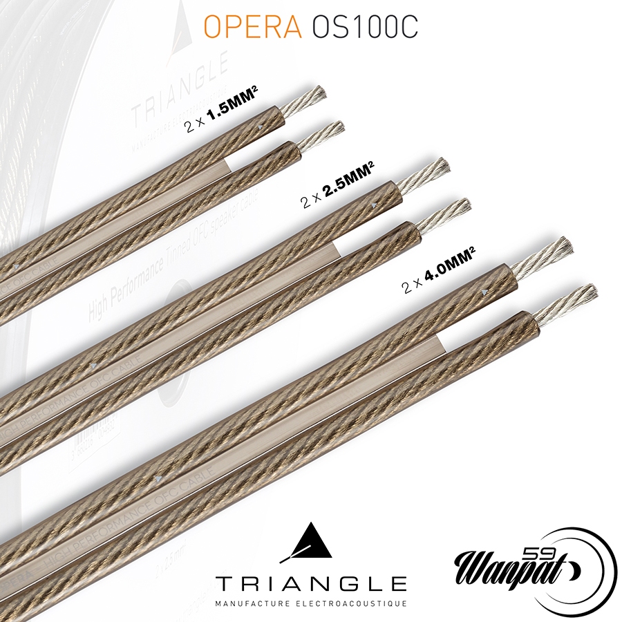 TRIANGLE : OS100C - HIFI SPEAKER CABLE