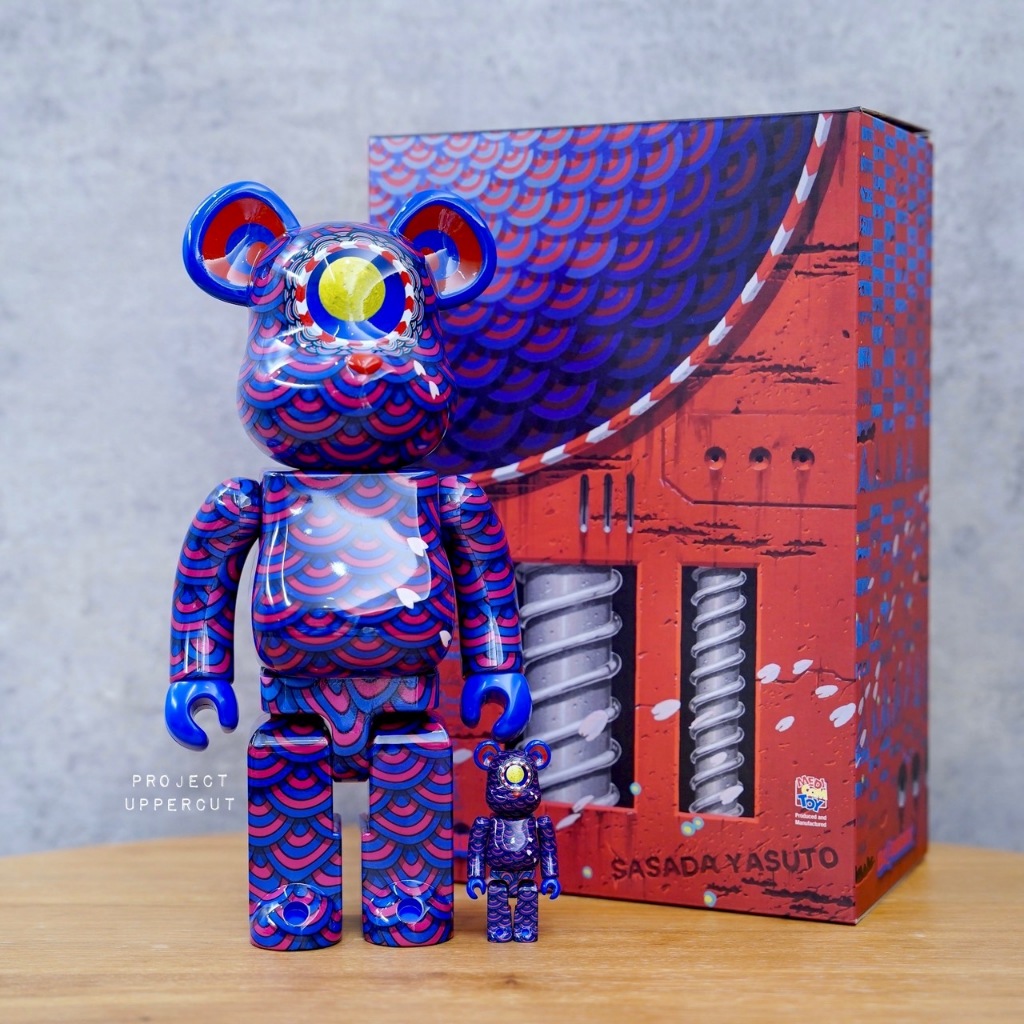 BE@RBRICK 400%+100% YASUTO SASADA : Kujaku (Peacock) (Y2017) [Displayed Item]